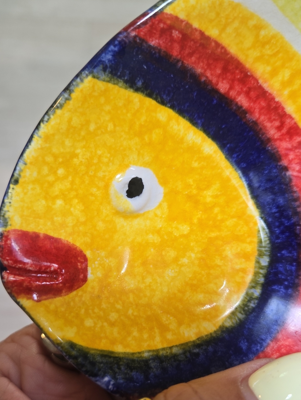 Modigliani RARE Authentic Hand Made Fish Trinket Dish/Plate - Picture 2 of 8